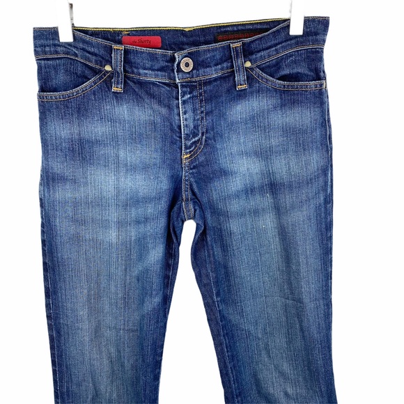 Adriano Goldschmied AG The Shorty Cropped Cuffed Jeans Size 27 - Picture 5 of 11